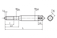 HT SET (Straight Fluted Taps)